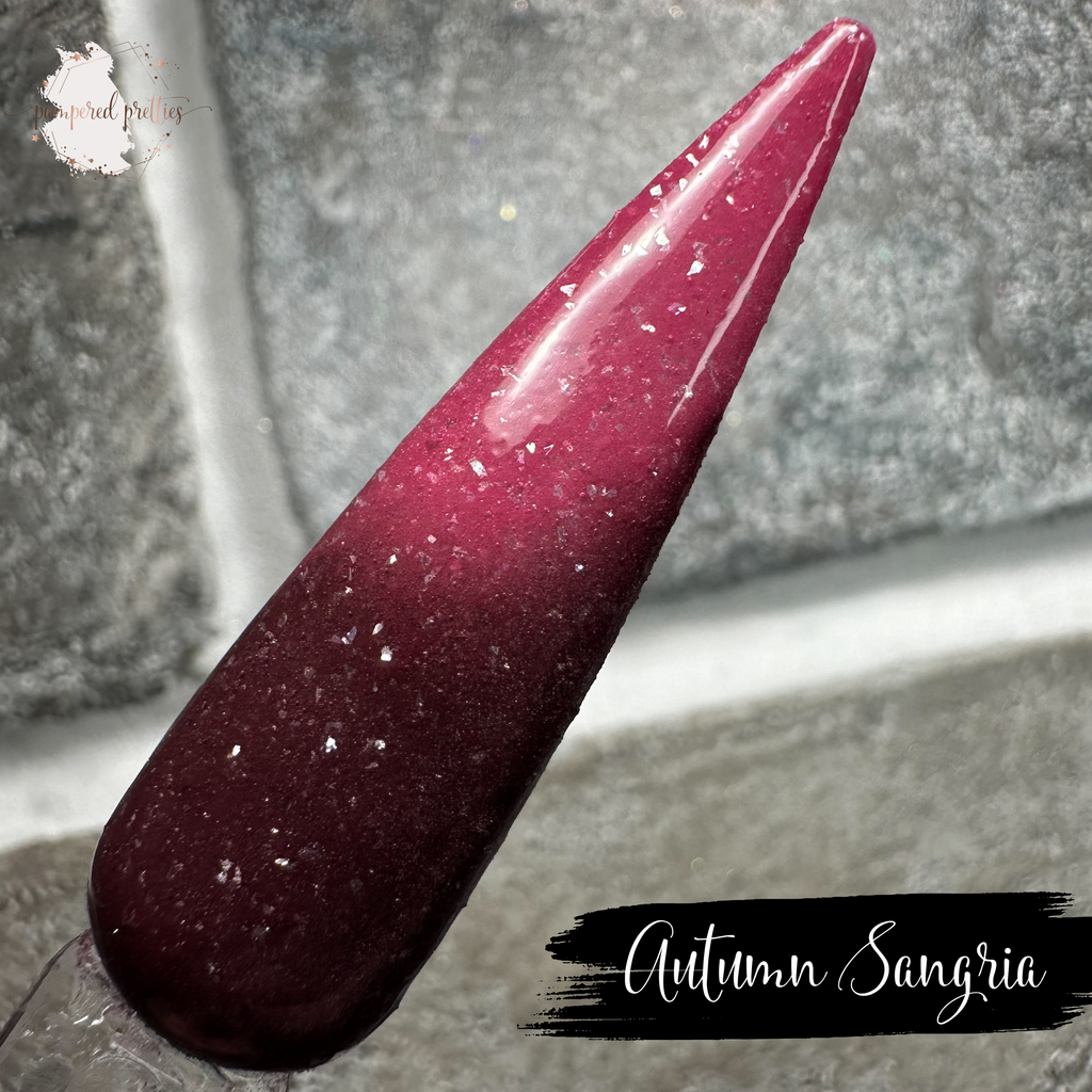 Autumn Sangria - Thermal Flakie Dip Powder