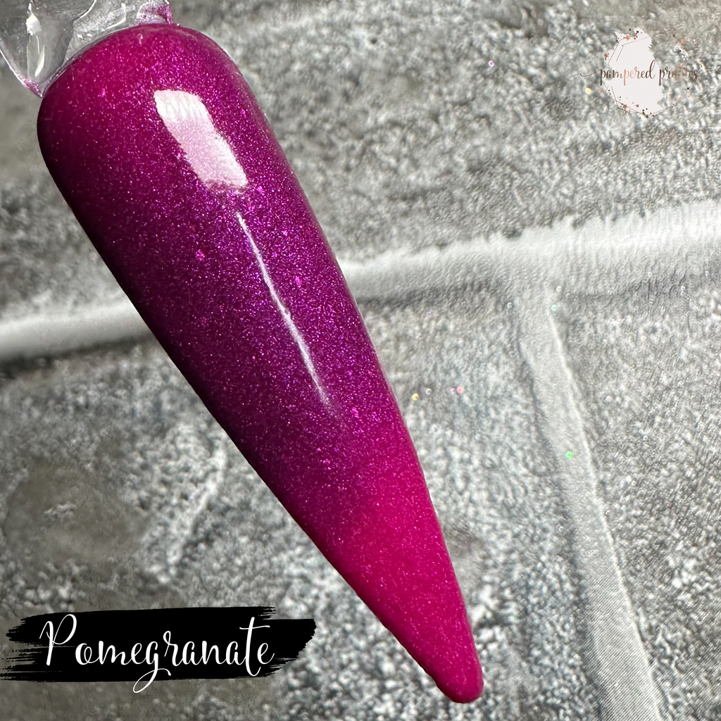 Pomegranate - Thermal Shimmer Dip Powder
