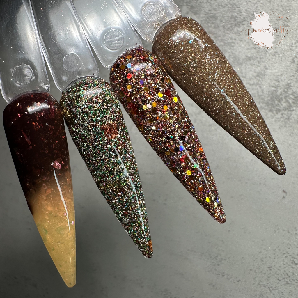Toasted Almond - Shimmer & Glitter Dip Powder