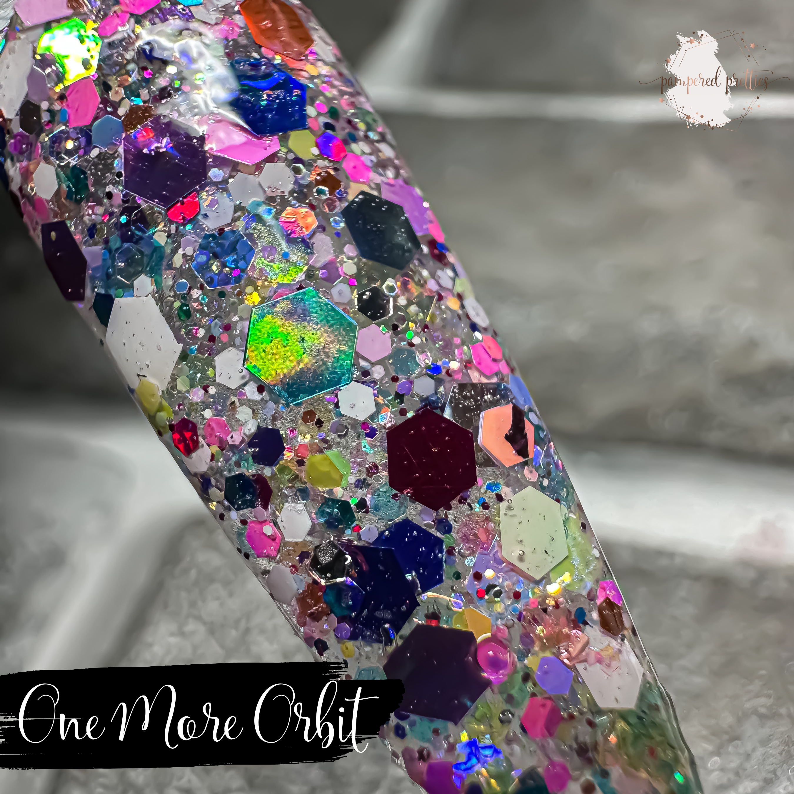 One More Orbit - Multicolor Glitter Dip Powder