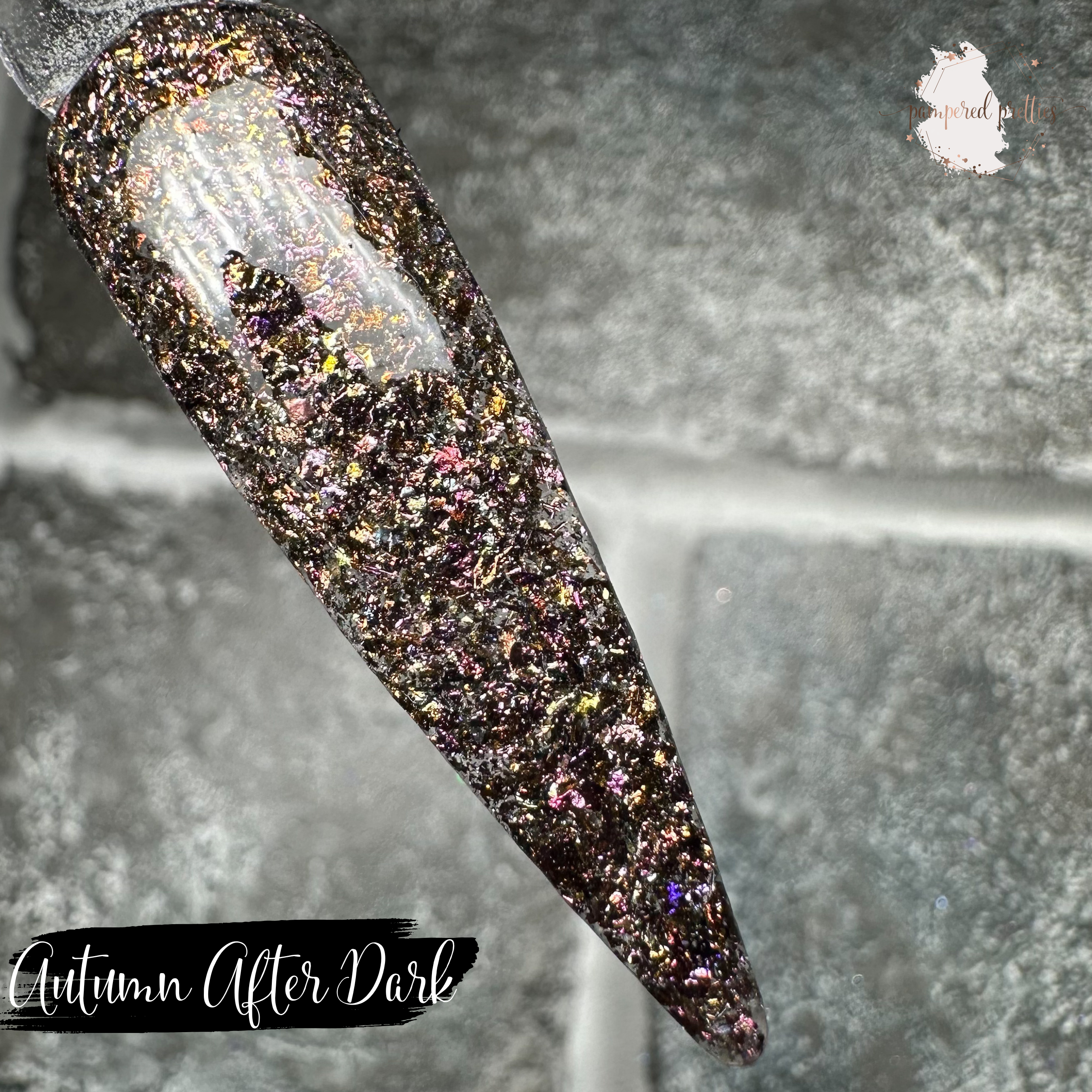 Autumn After Dark - Flakie Dip Powder