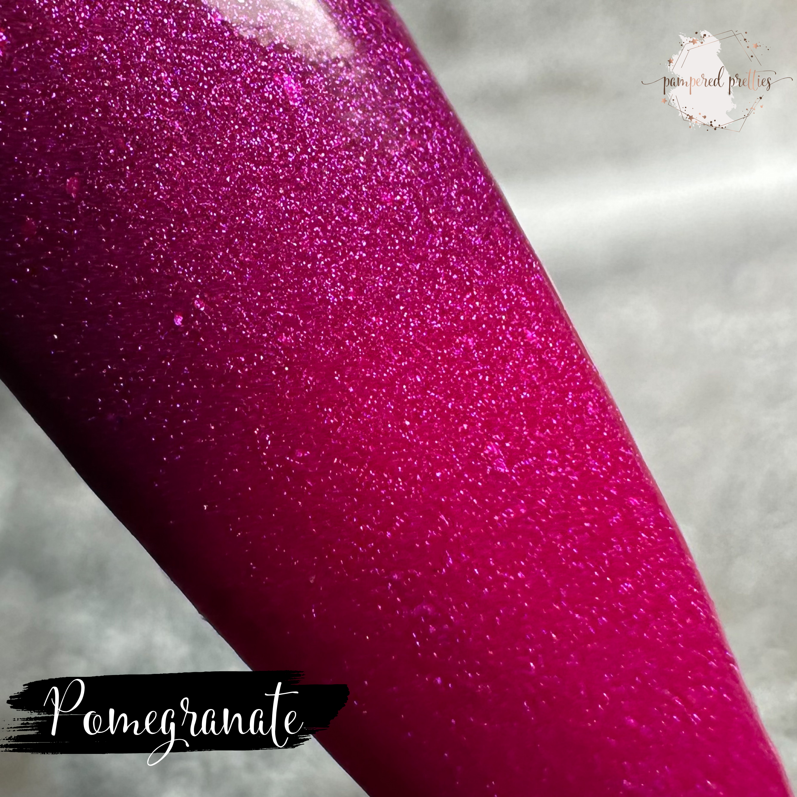 Pomegranate - Thermal Shimmer Dip Powder