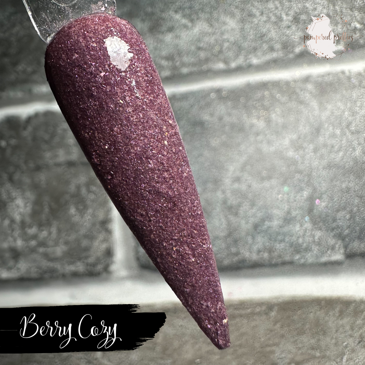 Berry Cozy - Thermal Shimmer Dip Powder