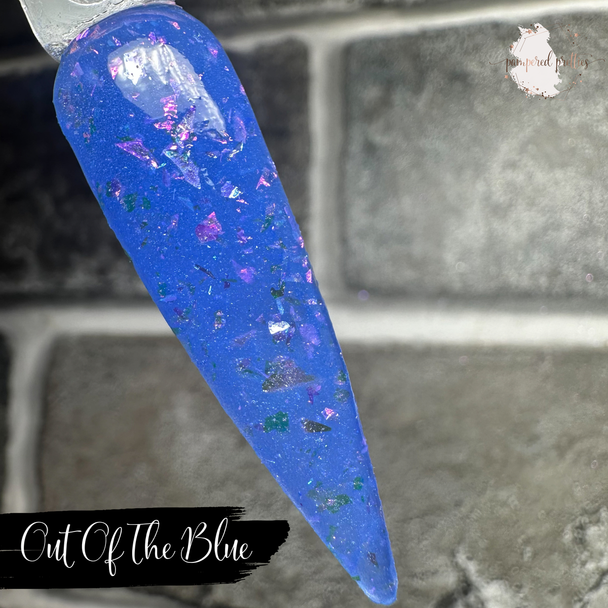Out of the Blue - Thermal Flakie Dip Powder