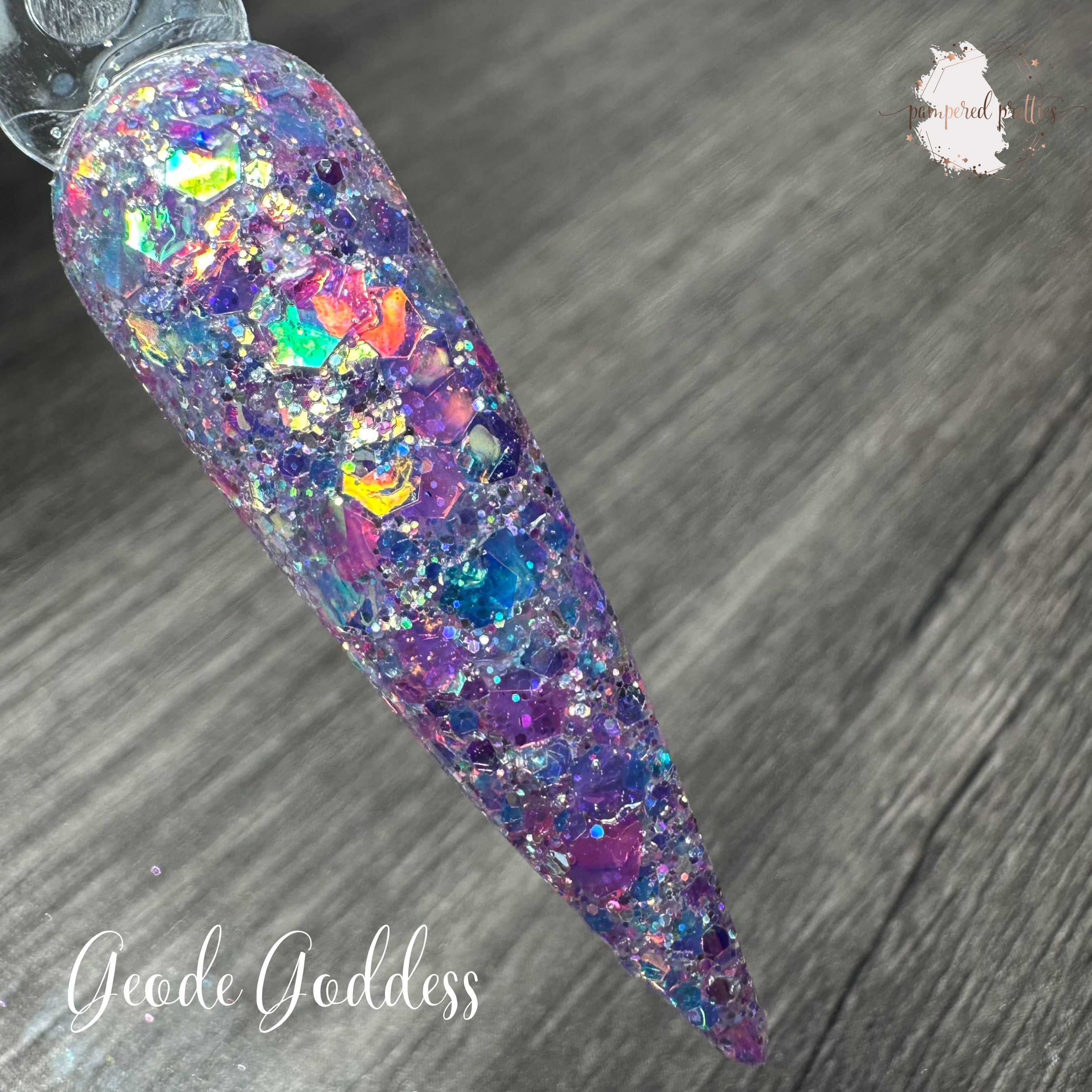 Geode Goddess - Chunky Glitter Dip Powder