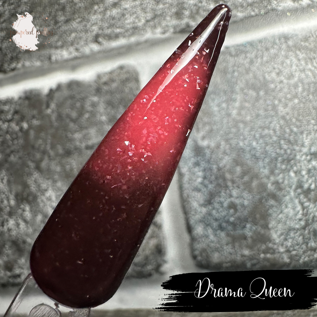 Drama Queen - Thermal Flakie Dip Powder