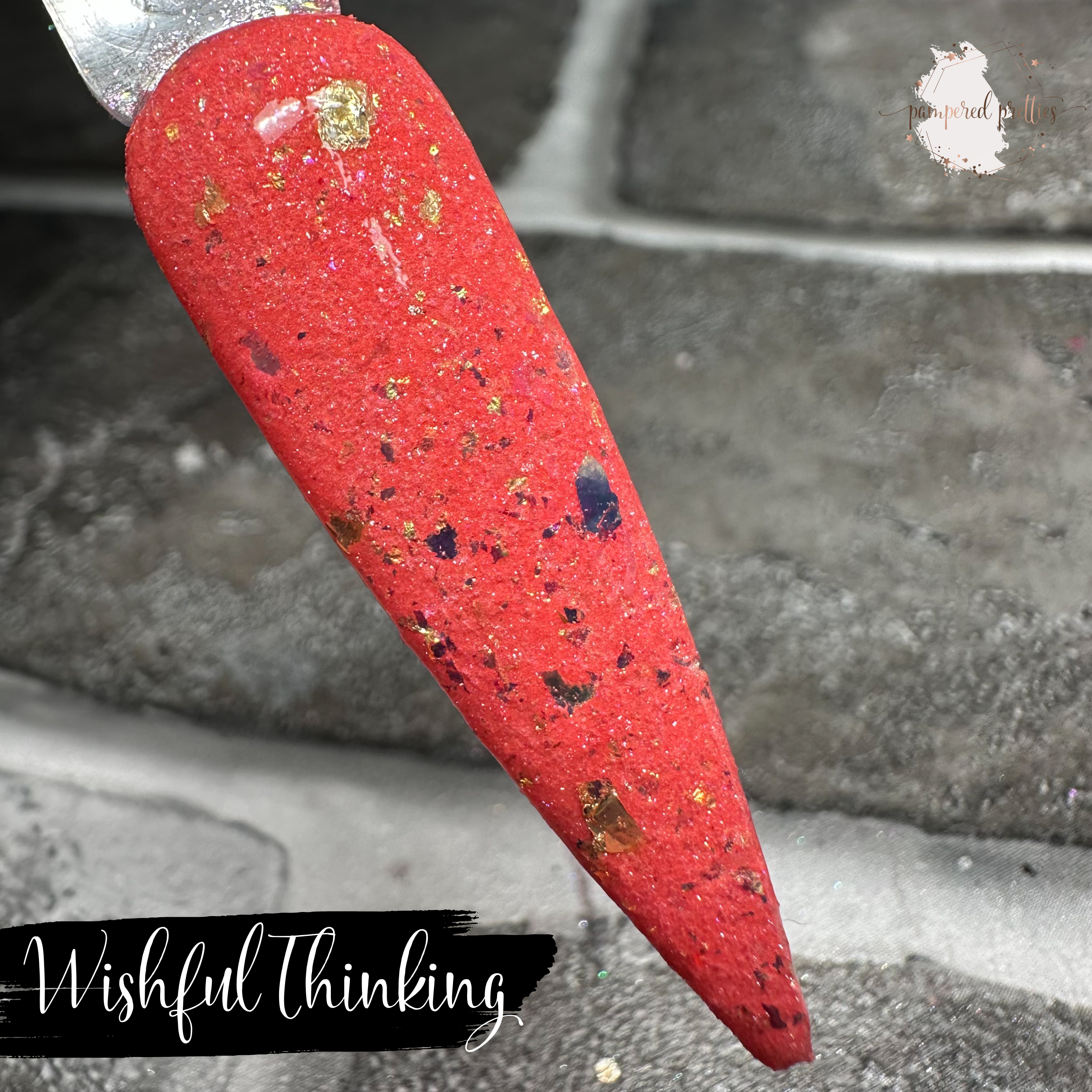 Wishful Thinking - Foil Flakie Dip Powder