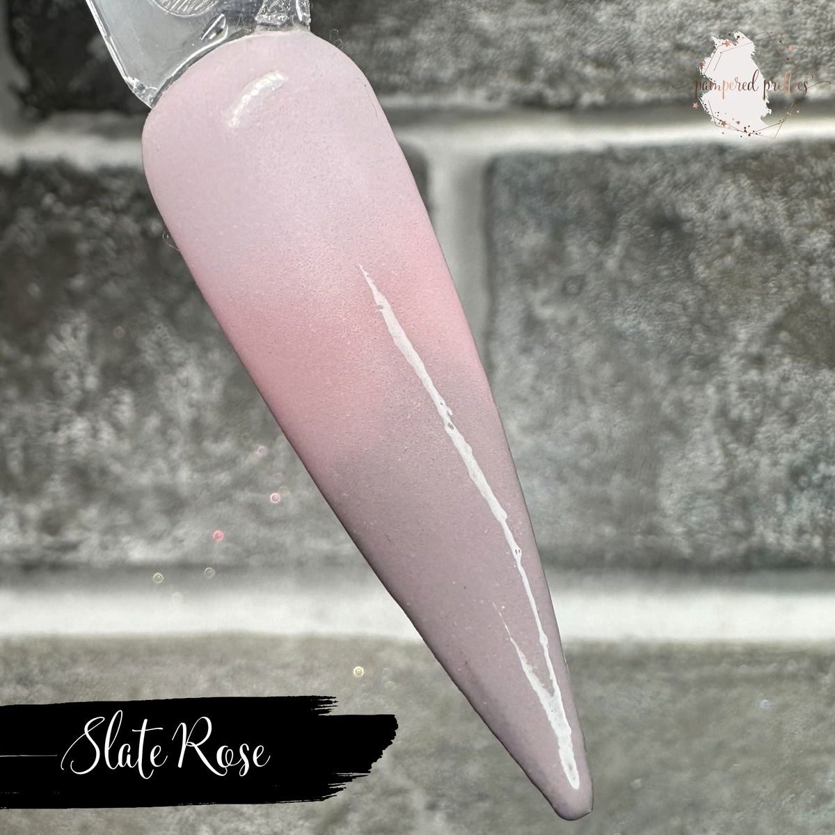 Slate Rose - Solid Thermal Dip Powder