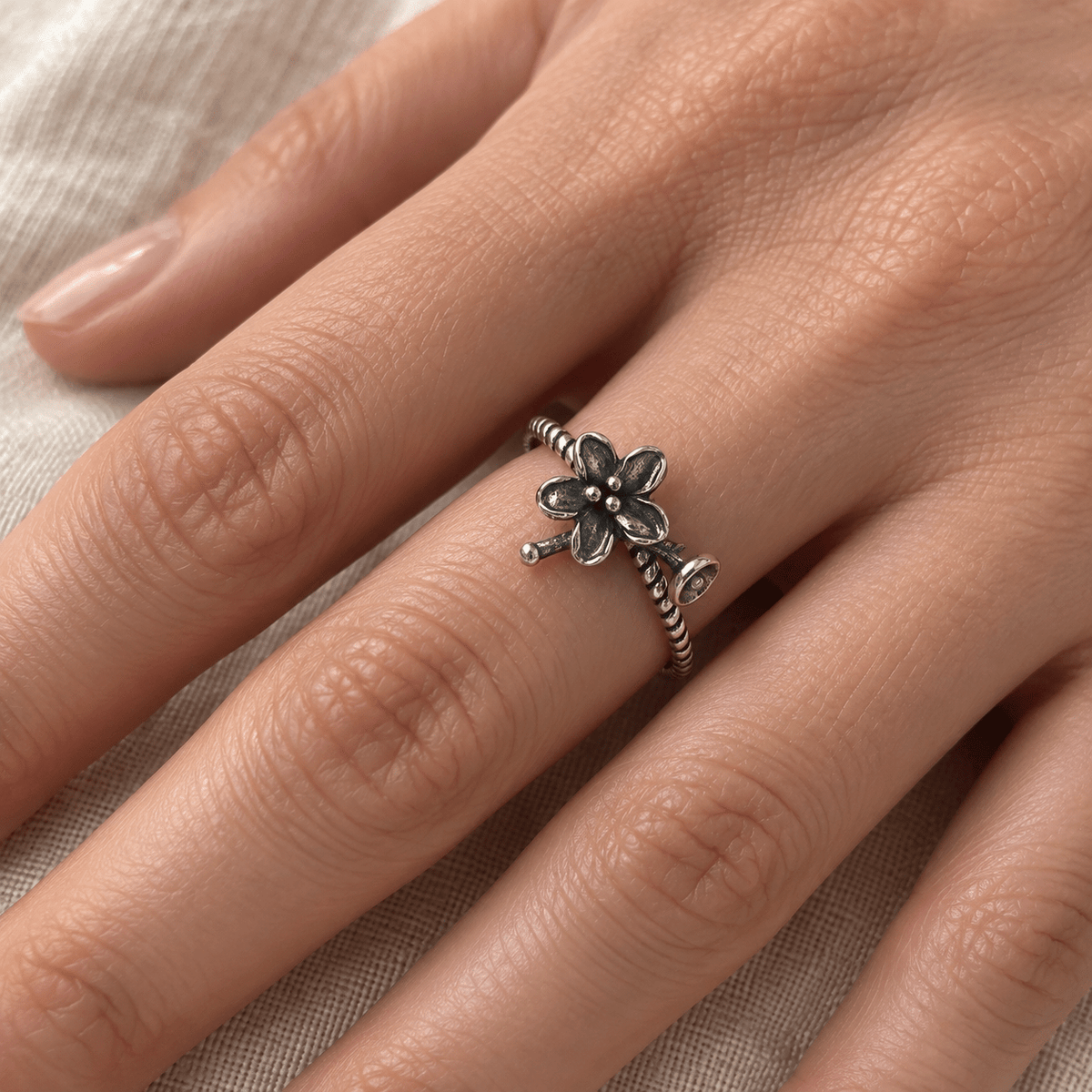 3D Flower Ring - Pampered Pretties
