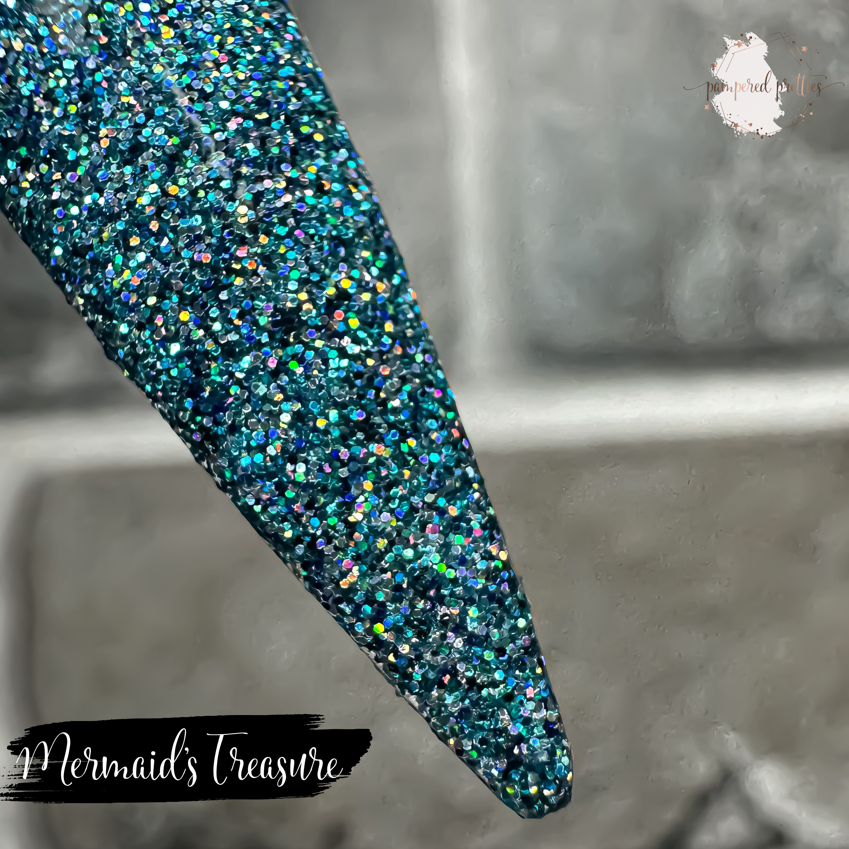 Mermaid's Treasure - Holographic Glitter Dip Powder