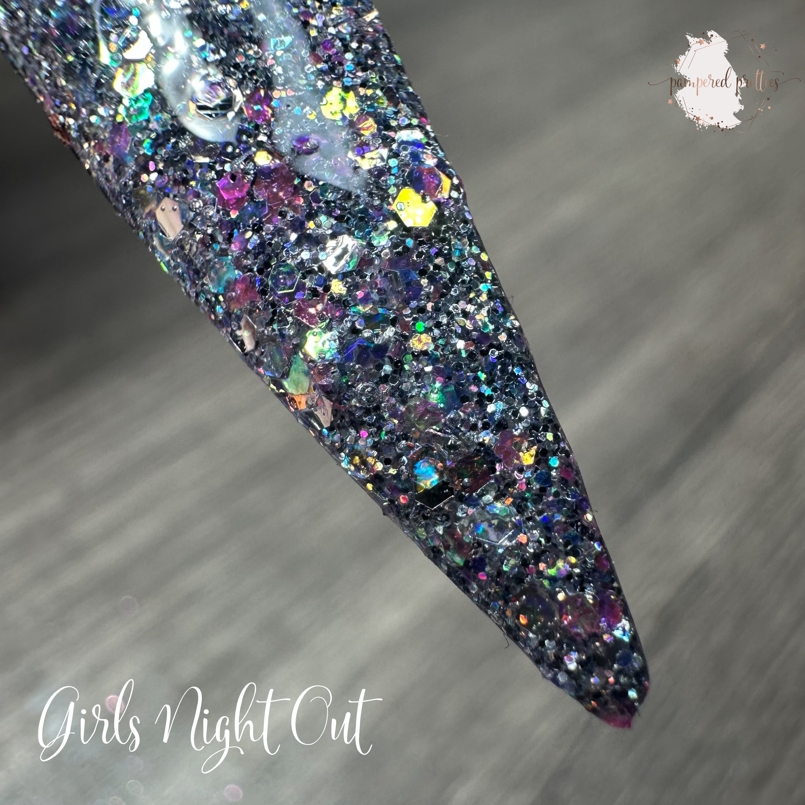 Girls Night Out - Holographic Glitter Dip Powder