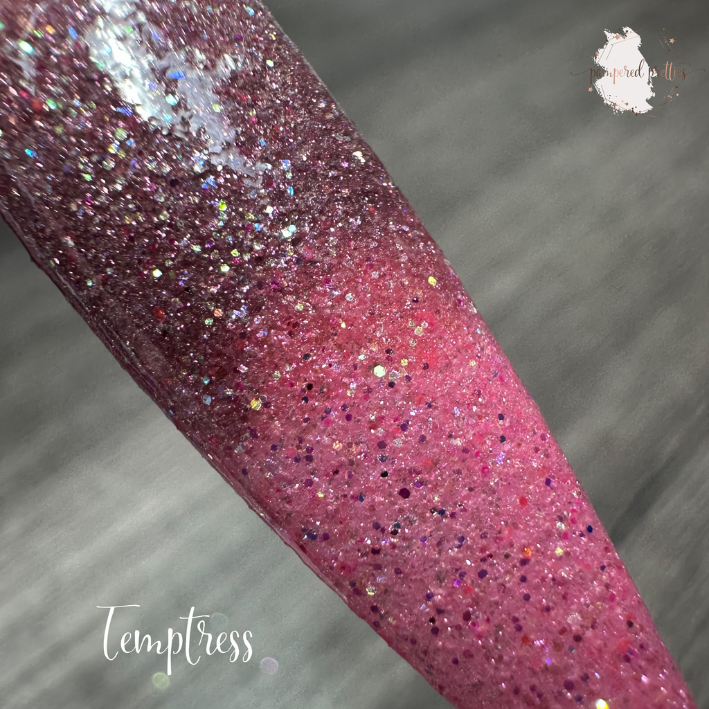 Temptress - Triple Thermal Glitter Dip Powder