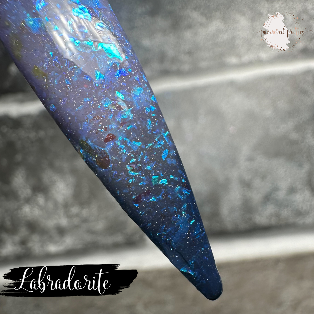 Labradorite - Thermal Flakie Dip Powder