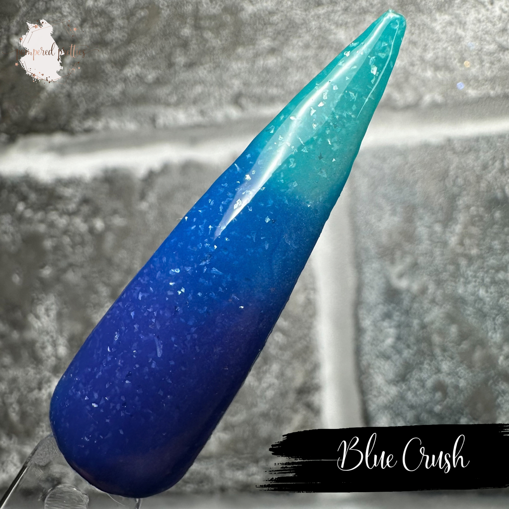 Blue Crush - Thermal Flakie Dip Powder
