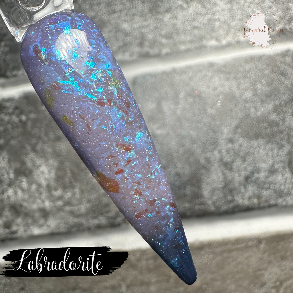 Labradorite - Thermal Flakie Dip Powder