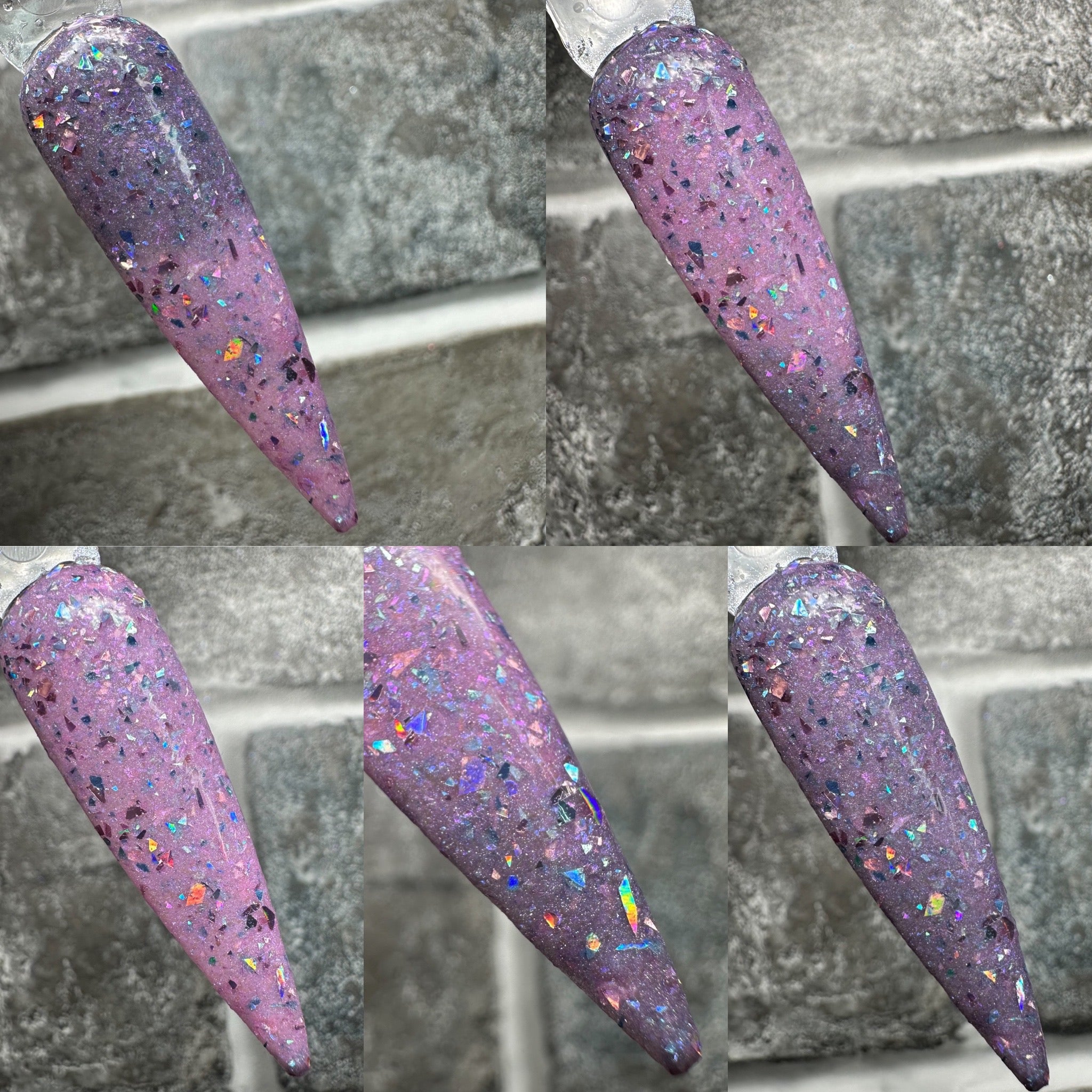 Summer 2026 - Thermal Holographic Flakie Dip Powder
