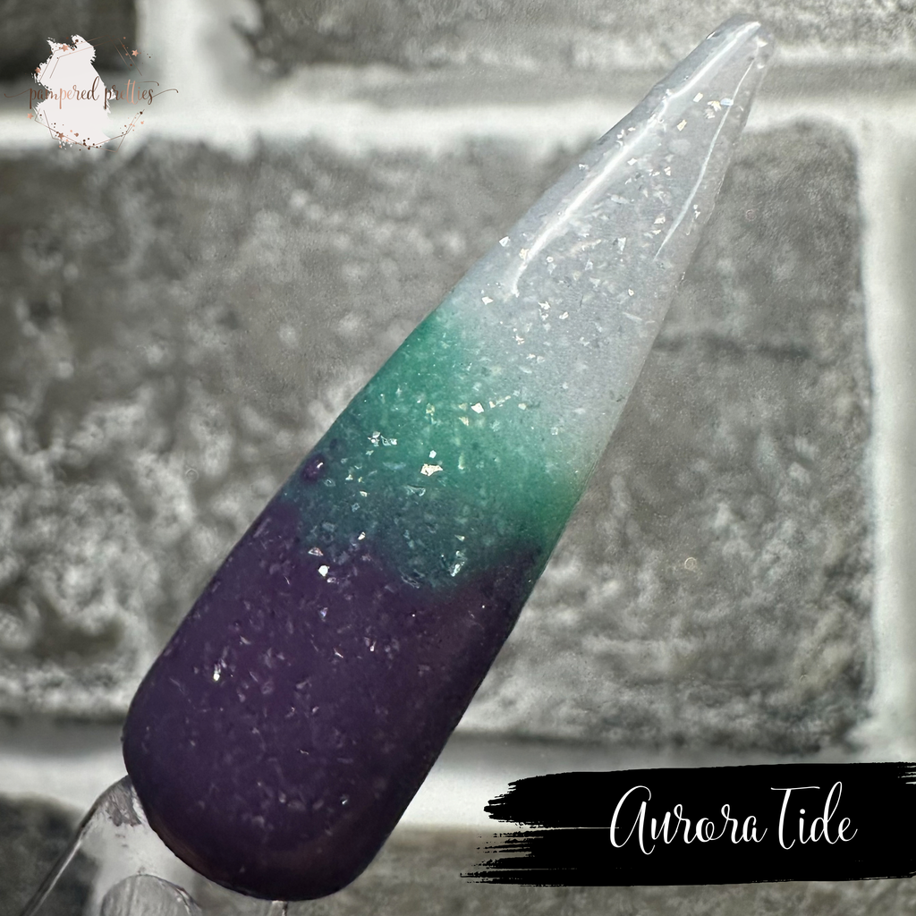 Aurora Tide - Triple Thermal Flakie Dip Powder