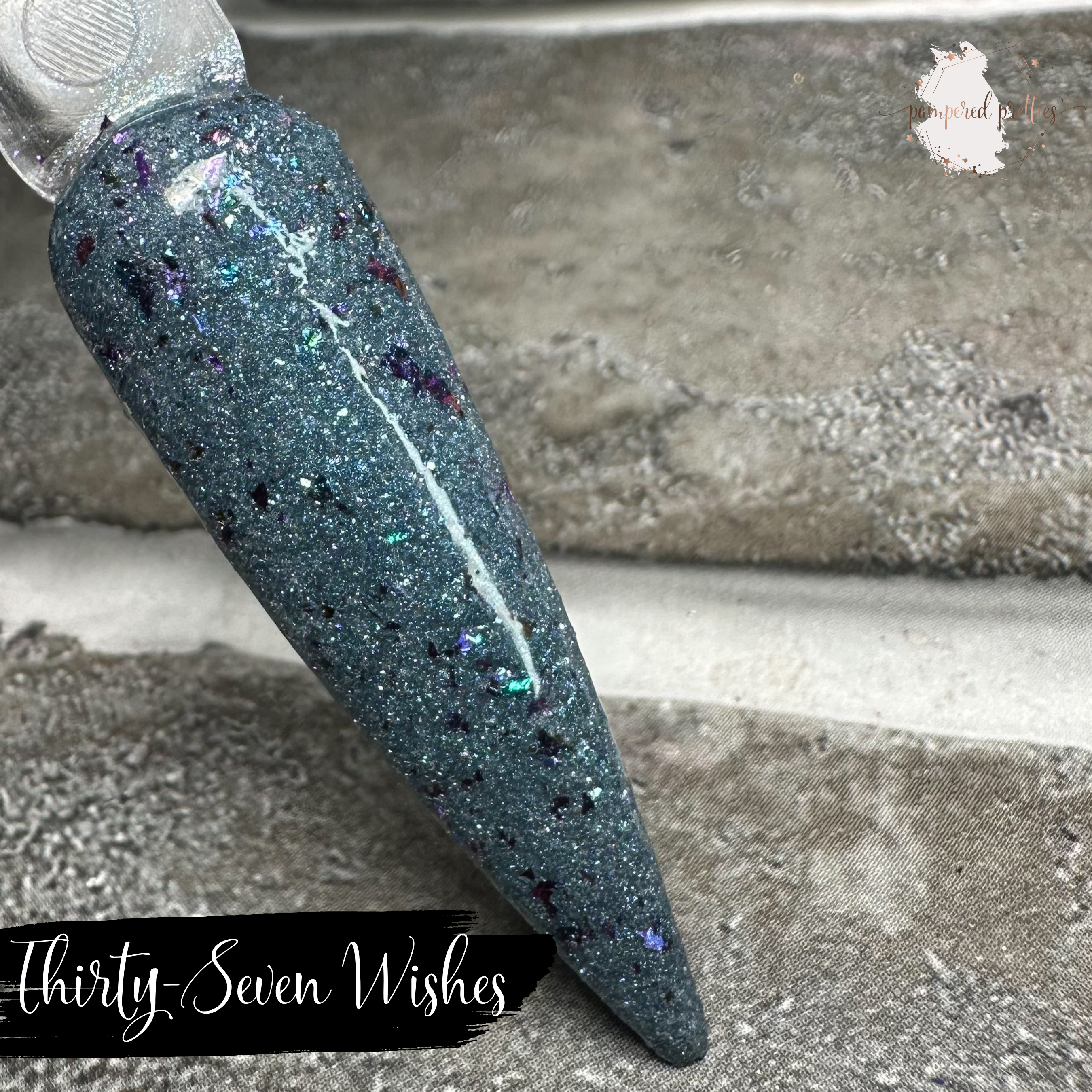 Thirty-Seven Wishes - Shimmer Flakie Dip Powder