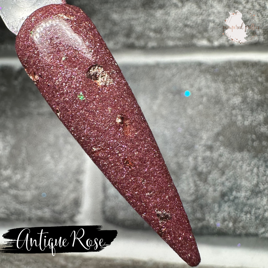 Antique Rose - Shimmer Dip Powder