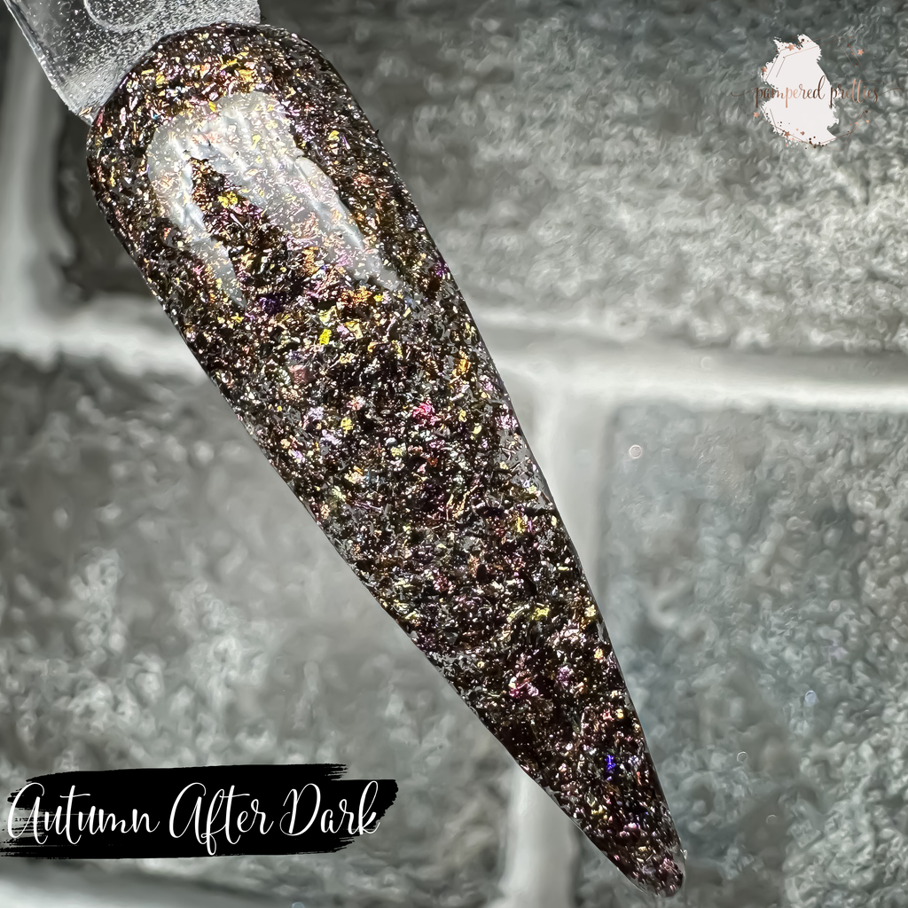 Autumn After Dark - Flakie Dip Powder