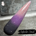 September Sunset - Triple Thermal Shimmer Dip Powder
