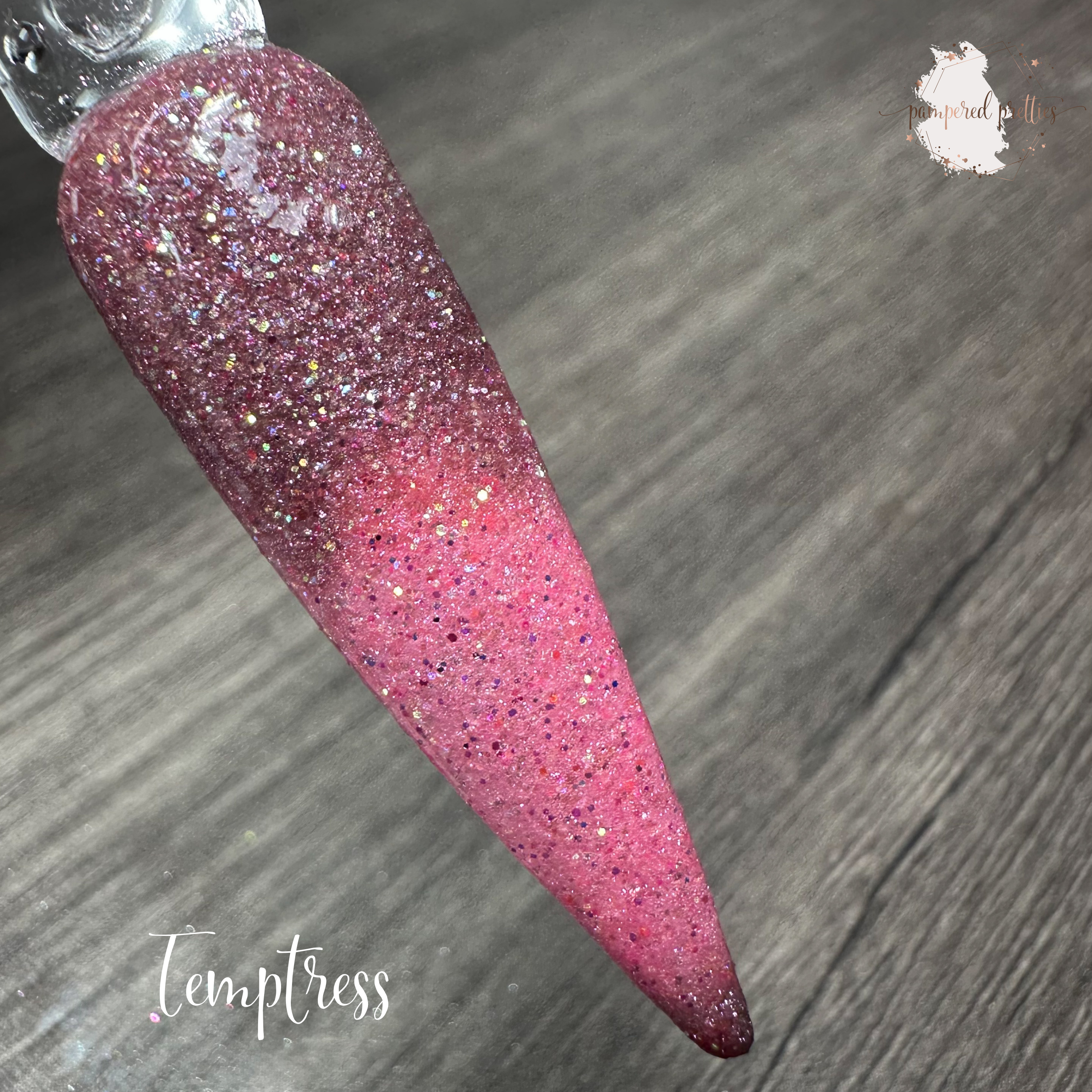 Temptress - Triple Thermal Glitter Dip Powder