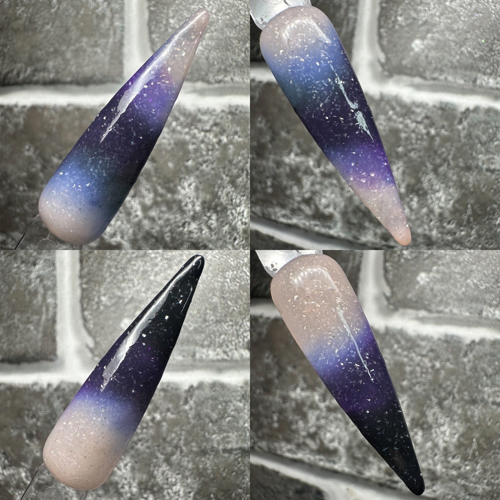 Frostbite Twilight - Triple Thermal Flakie Dip Powder