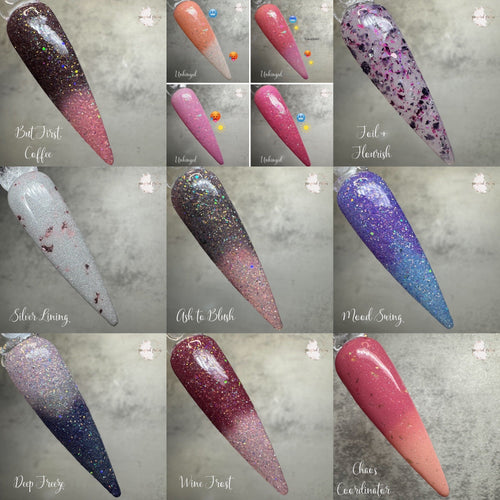 7/17 Full Release - All 18 Dips - Pampered Pretties