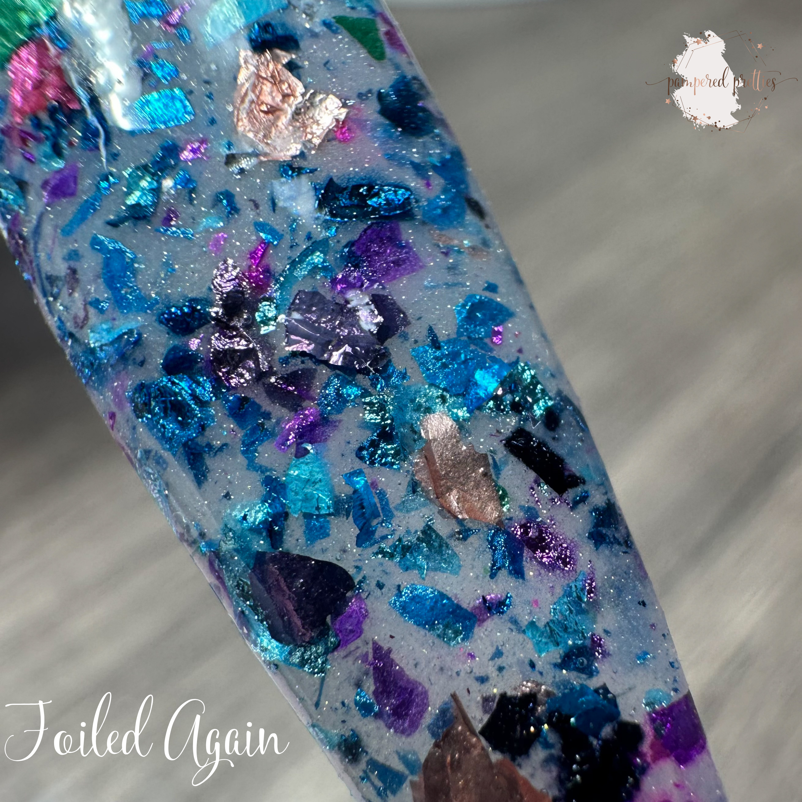 Foiled Again - Jelly Foil Dip Powder