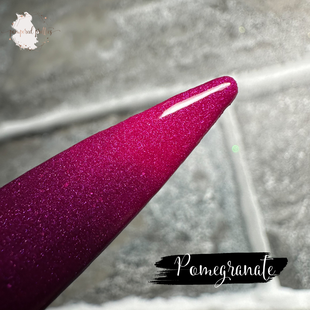 Pomegranate - Thermal Shimmer Dip Powder