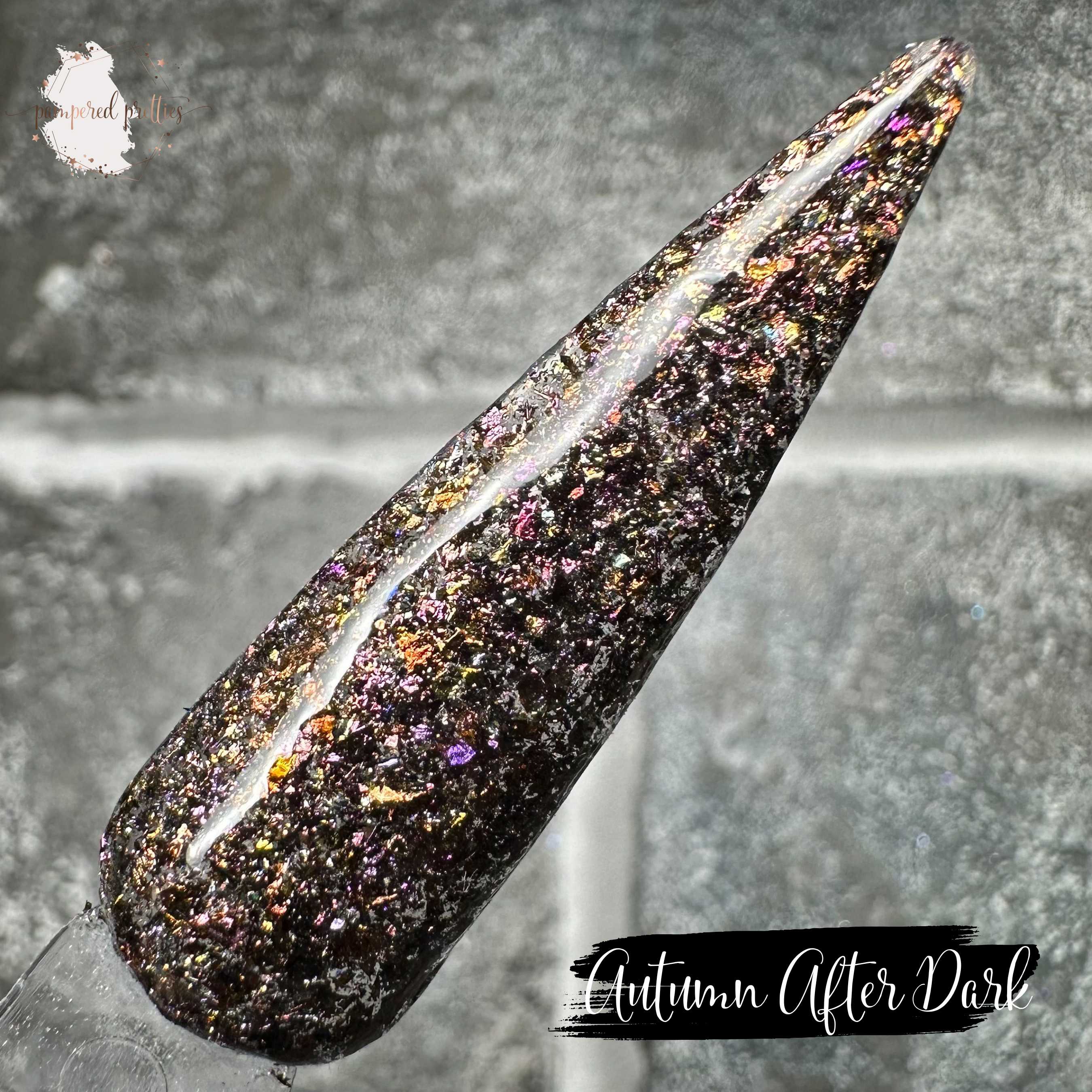 Autumn After Dark - Flakie Dip Powder