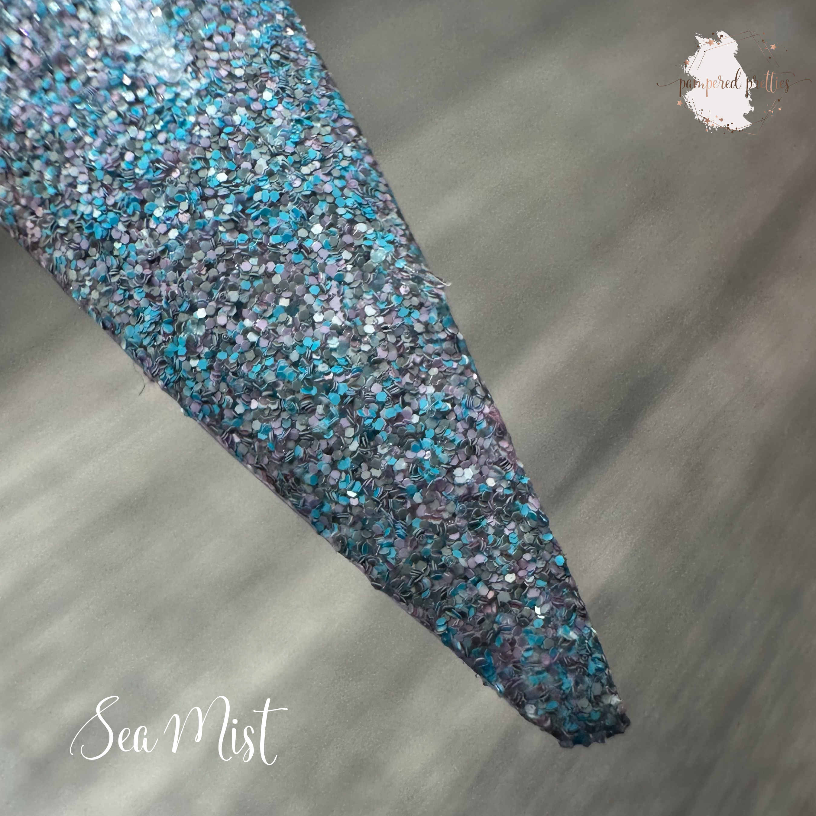 Sea Mist - Matte Glitter Dip Powder
