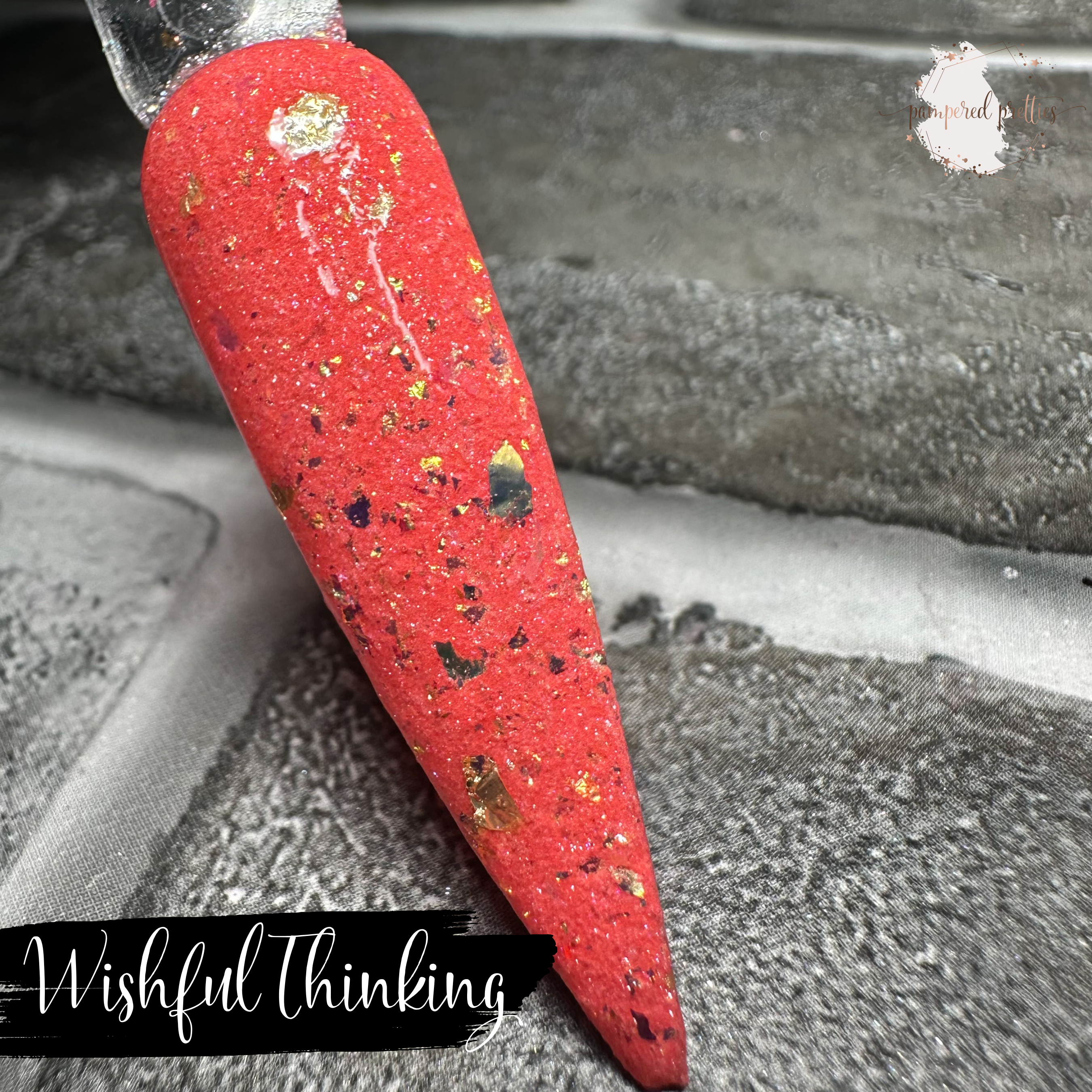 Wishful Thinking - Foil Flakie Dip Powder