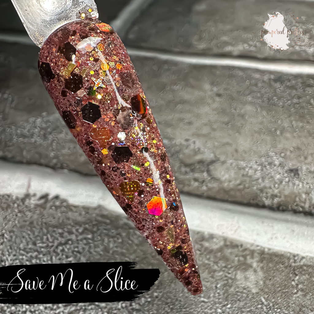 Save Me a Slice - Glitter Dip Powder