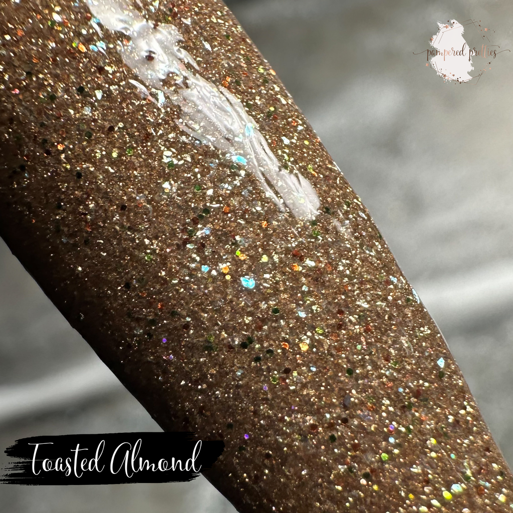 Toasted Almond - Shimmer & Glitter Dip Powder