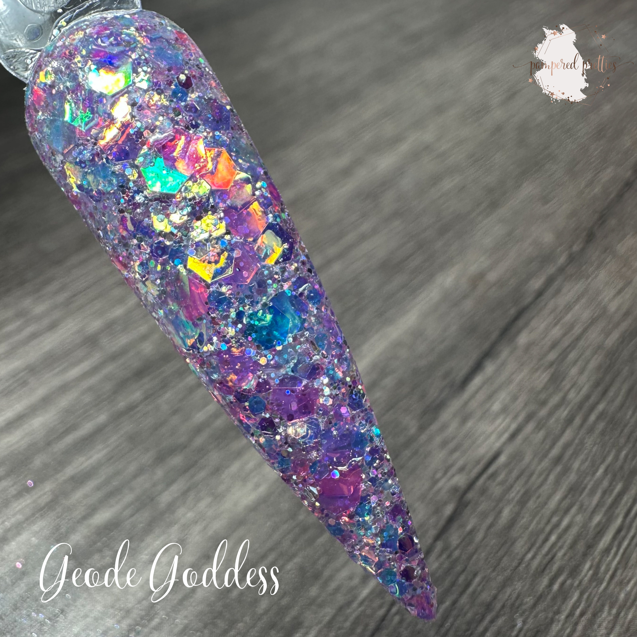 Geode Goddess - Chunky Glitter Dip Powder