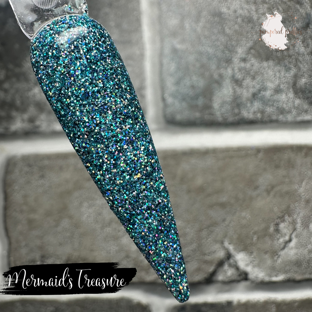 Mermaid's Treasure - Holographic Glitter Dip Powder