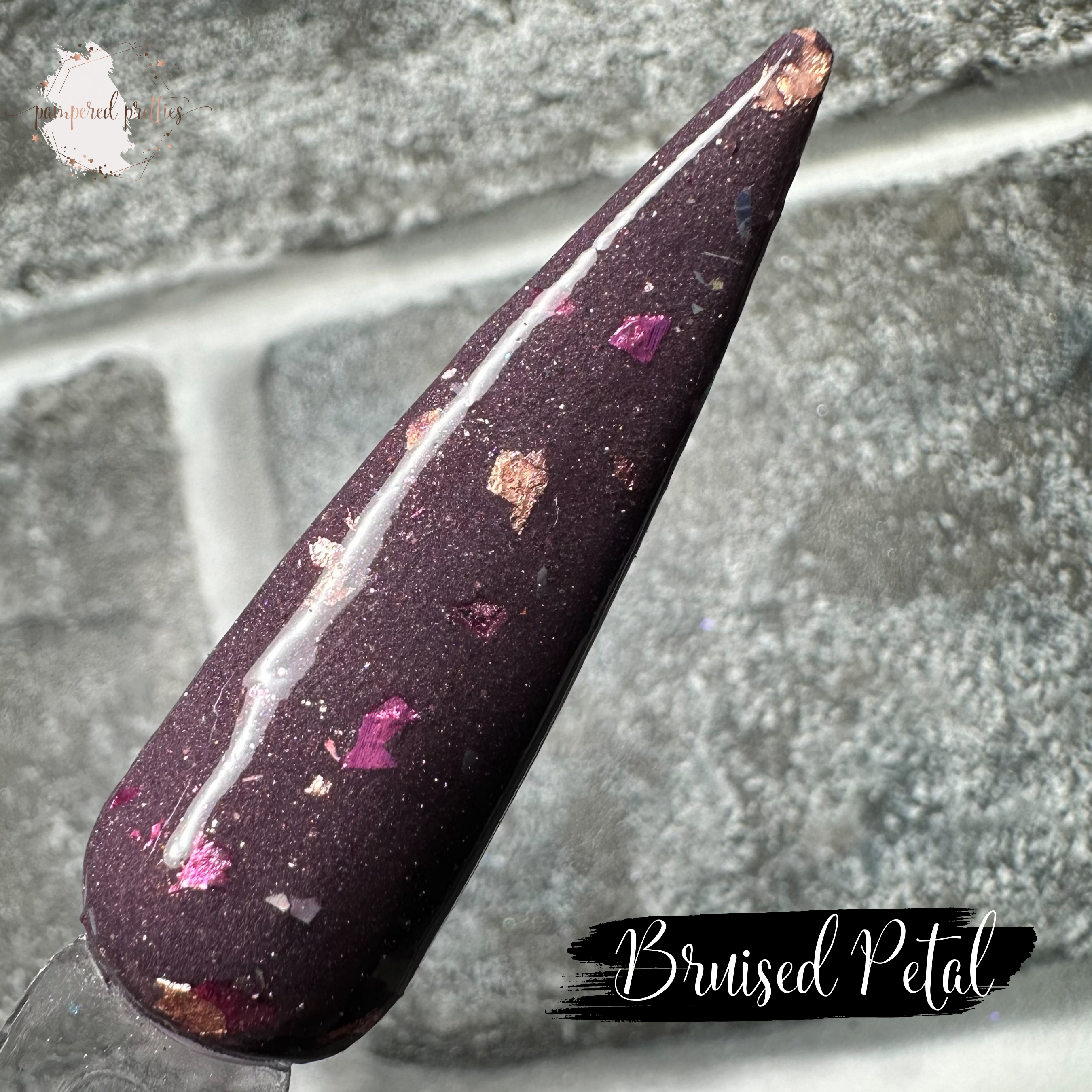 Bruised Petal - Flakie Dip Powder
