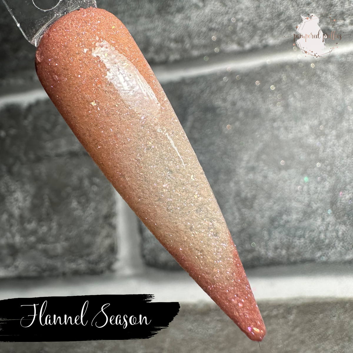 Flannel Season - Triple Thermal Shimmer Dip Powder