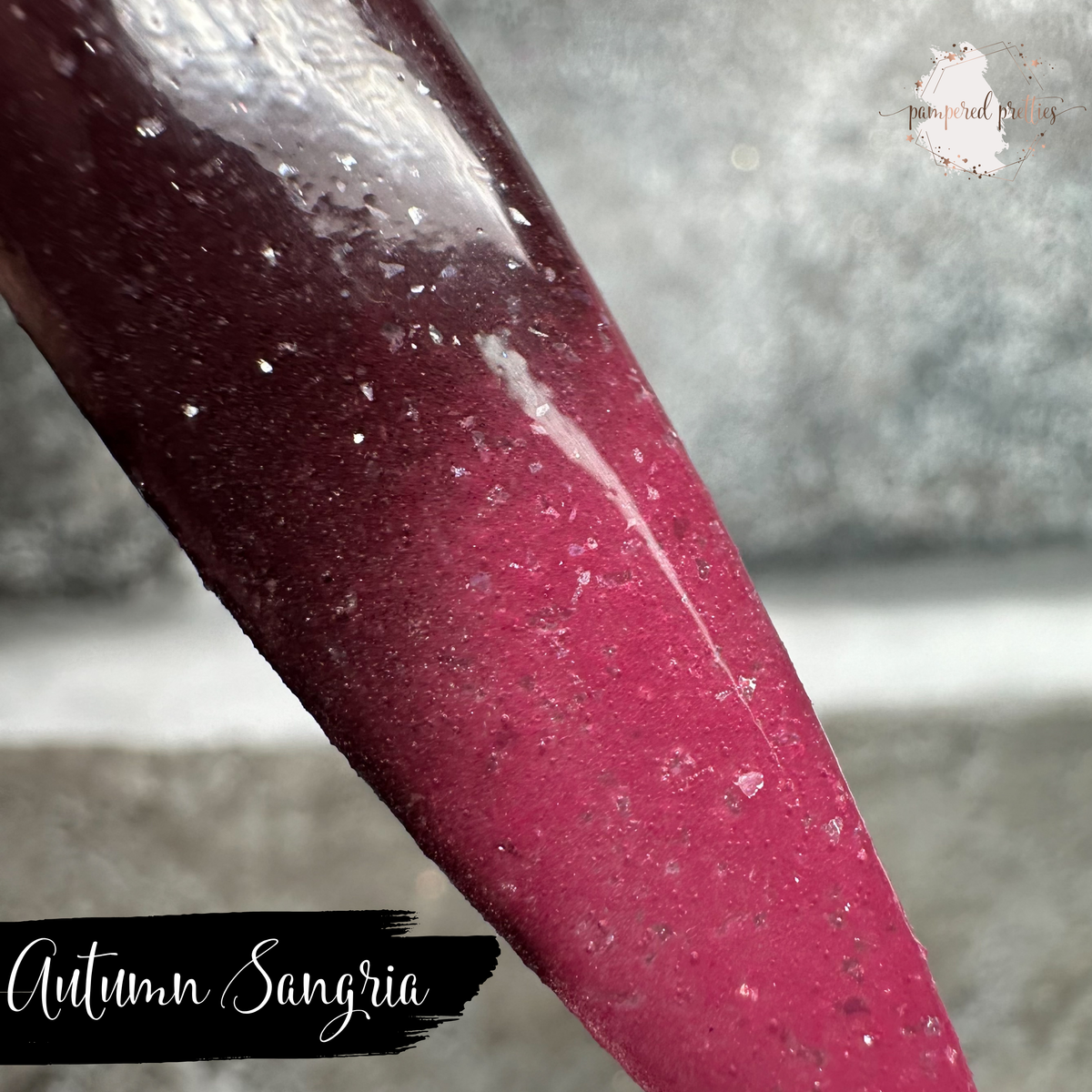 Autumn Sangria - Thermal Flakie Dip Powder