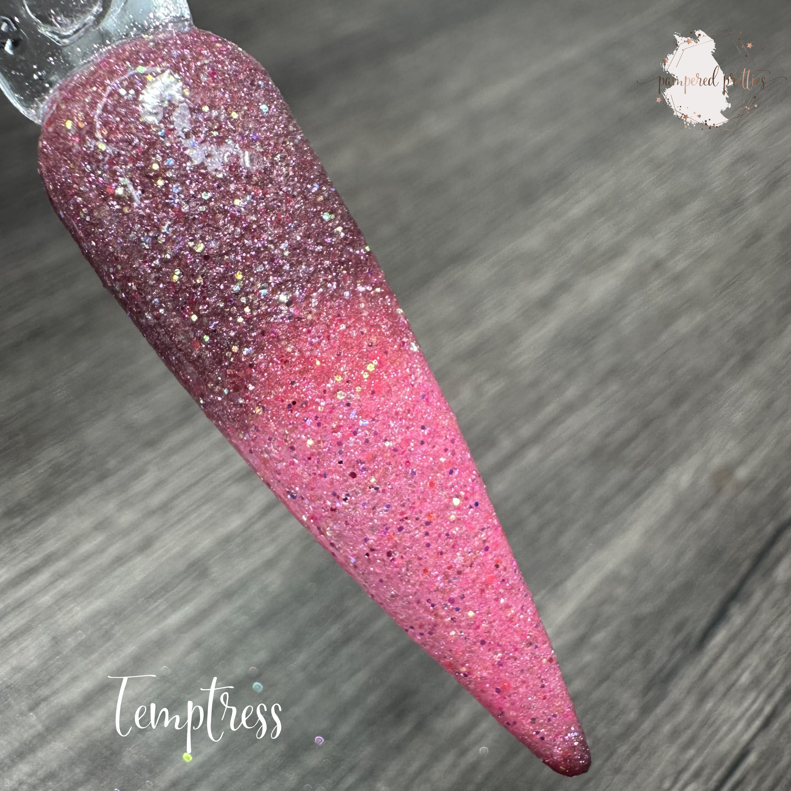 Temptress - Triple Thermal Glitter Dip Powder
