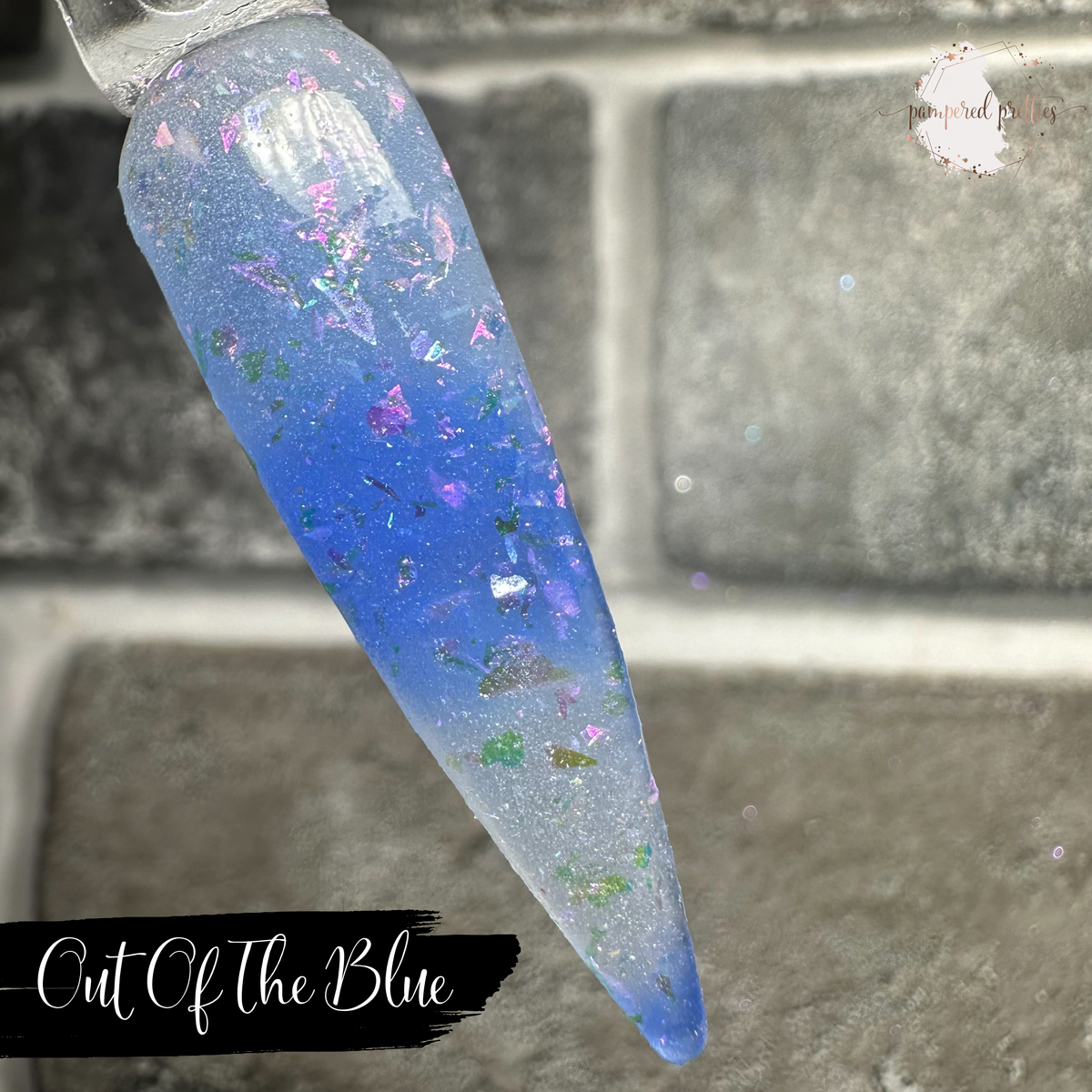 Out of the Blue - Thermal Flakie Dip Powder