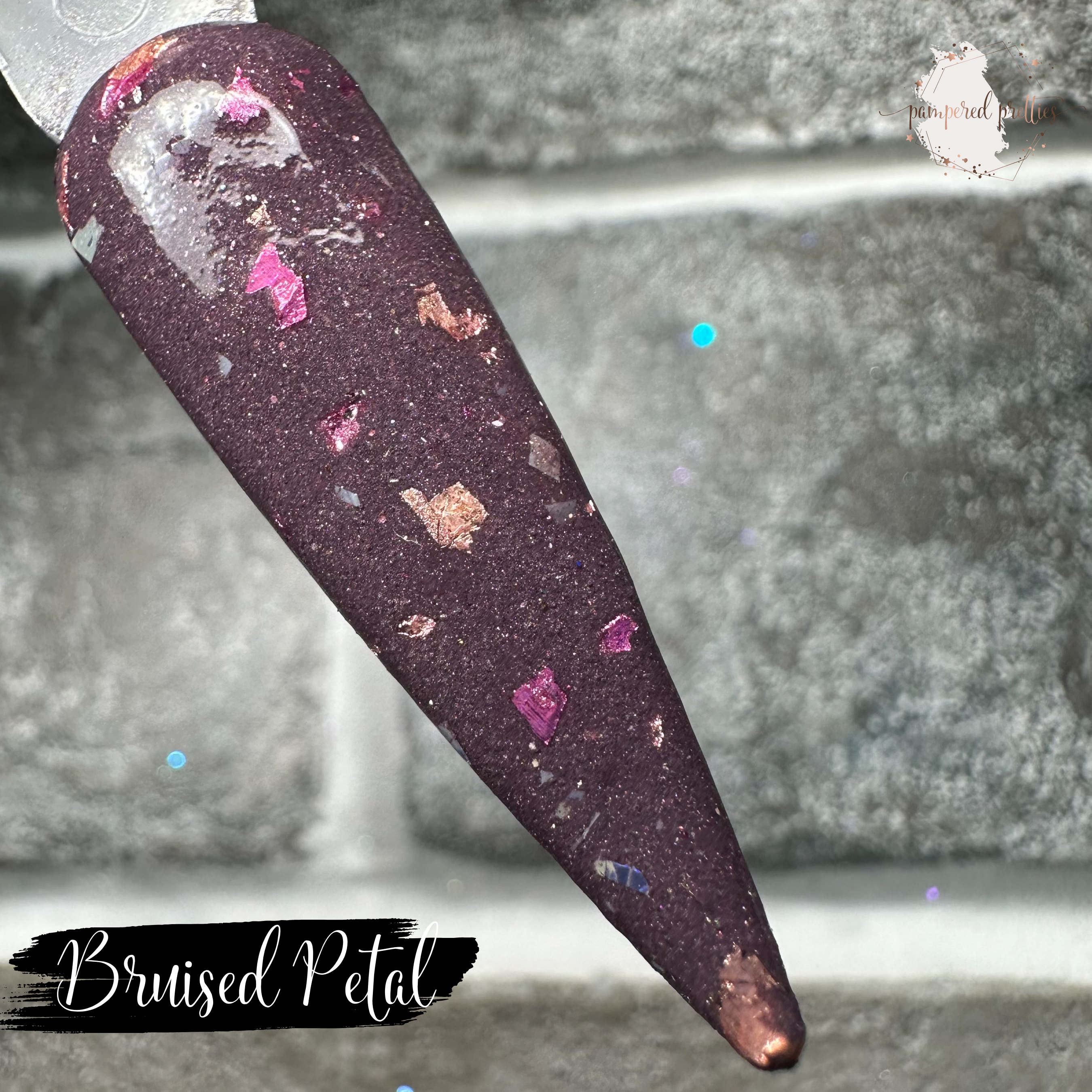 Bruised Petal - Flakie Dip Powder