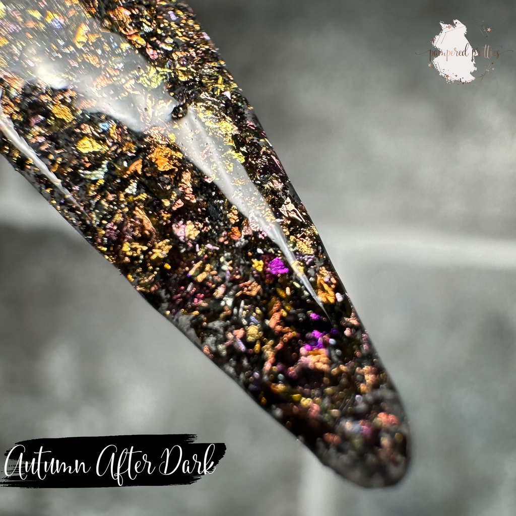 Autumn After Dark - Flakie Dip Powder