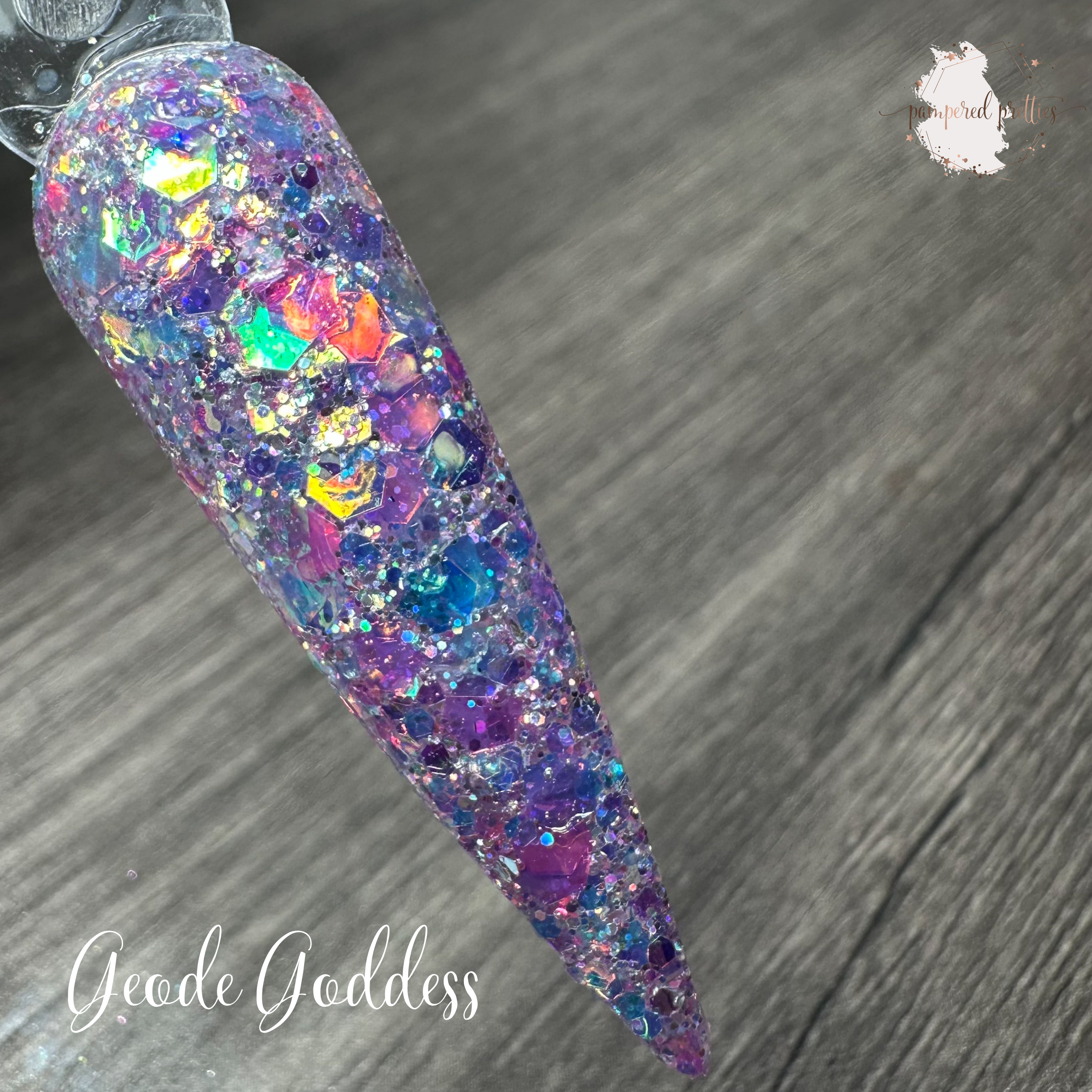 Geode Goddess - Chunky Glitter Dip Powder