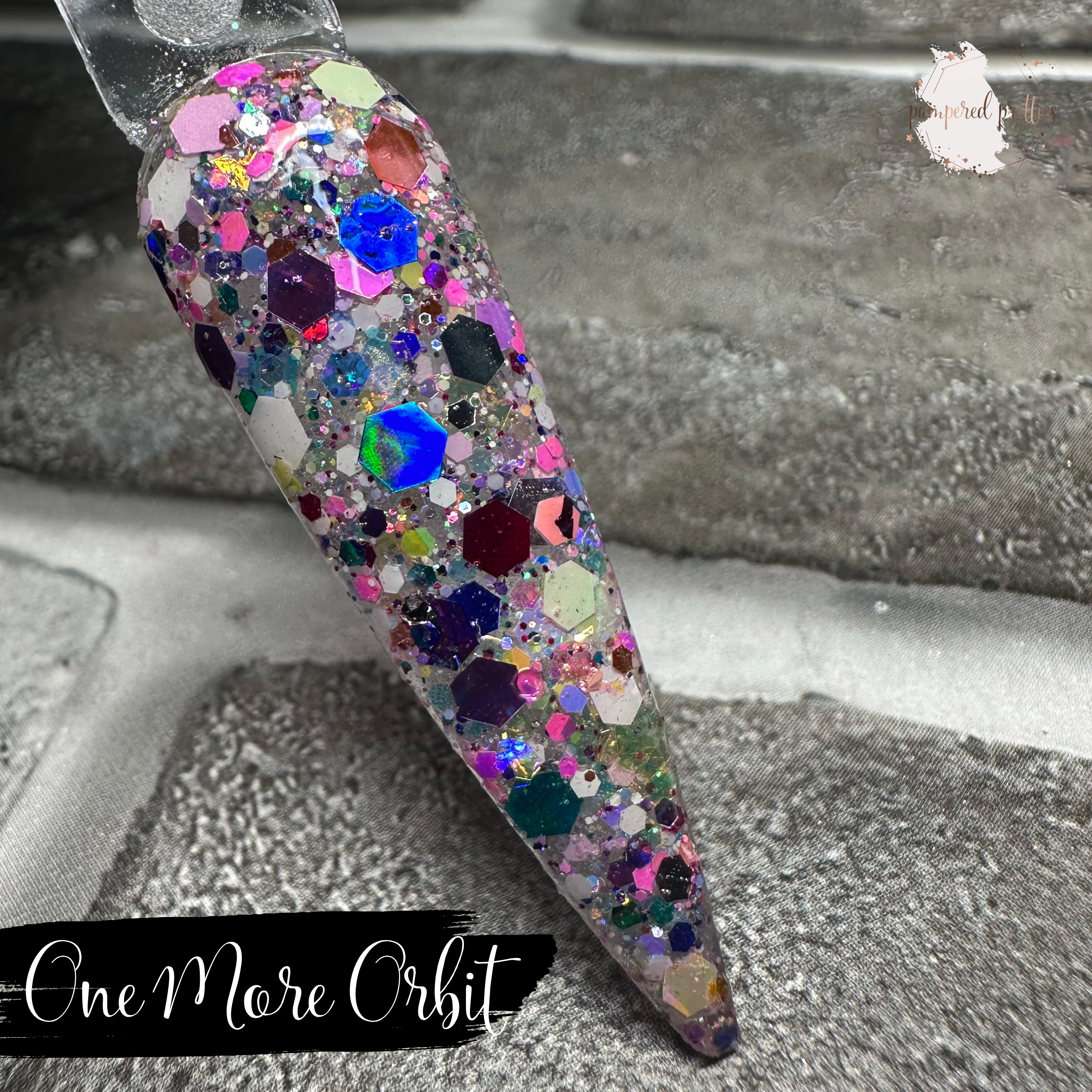 One More Orbit - Multicolor Glitter Dip Powder