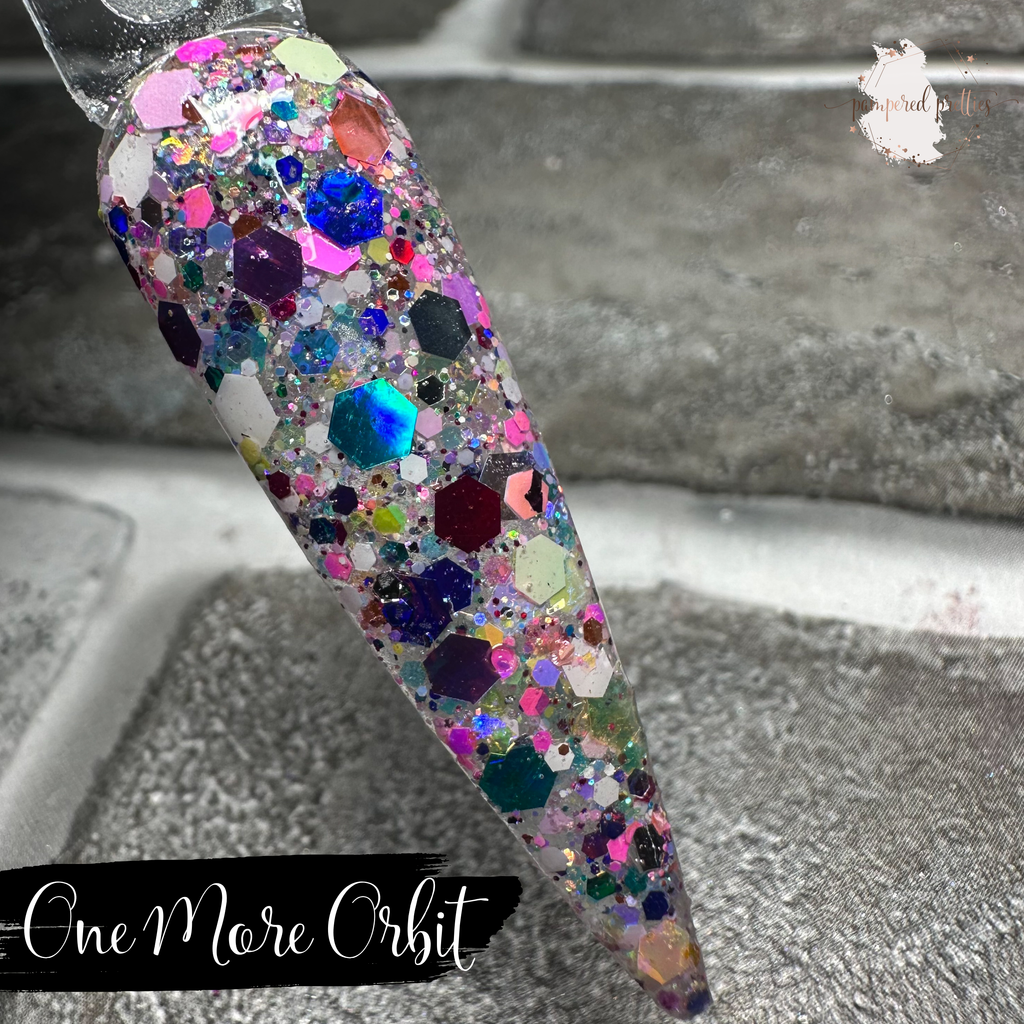 One More Orbit - Multicolor Glitter Dip Powder