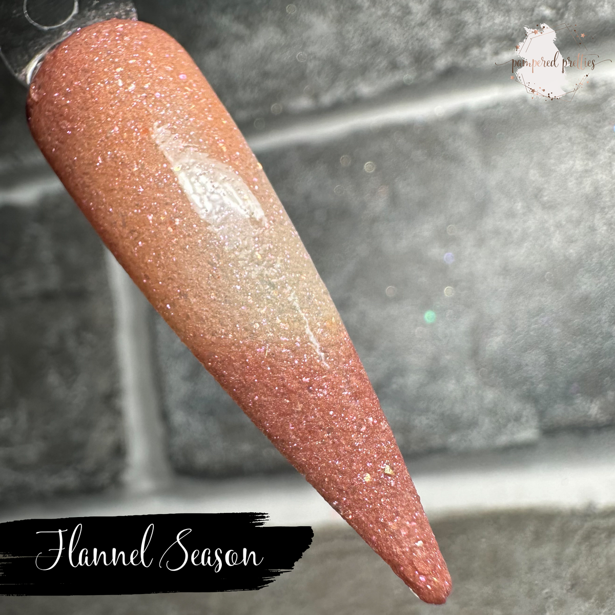 Flannel Season - Triple Thermal Shimmer Dip Powder