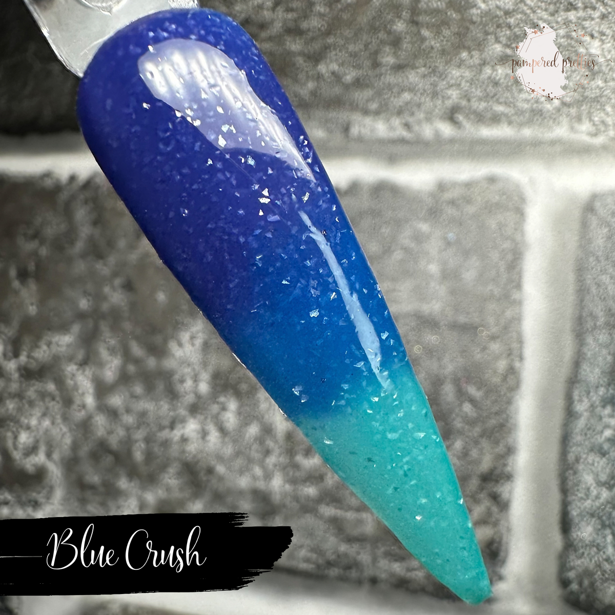 Blue Crush - Thermal Flakie Dip Powder