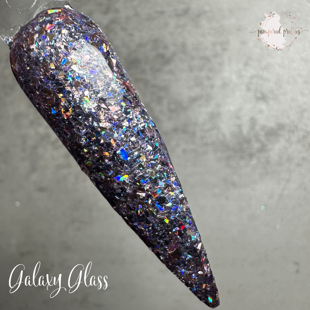 Galaxy Glass - Holographic Glitter Dip Powder